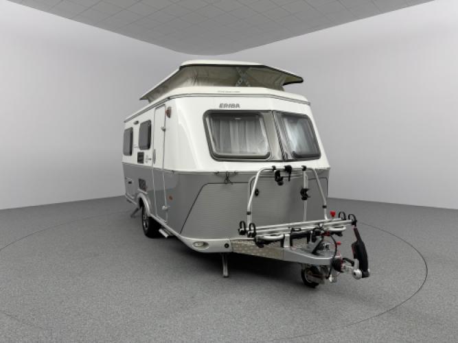 Eriba Touring Troll 542 GT 60 Years Enkele bedden Luifel Fietsendrager
