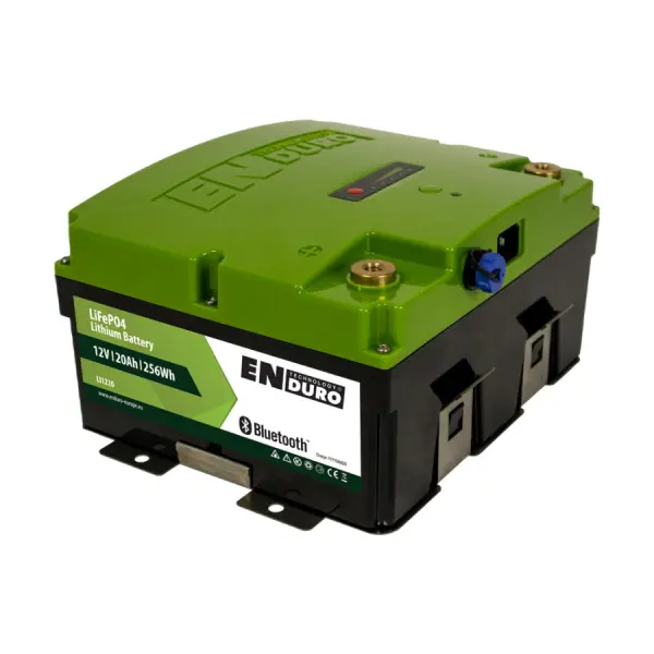 Enduro Lithium LiFePO4 Accu LI1220BT 20Ah met Lader