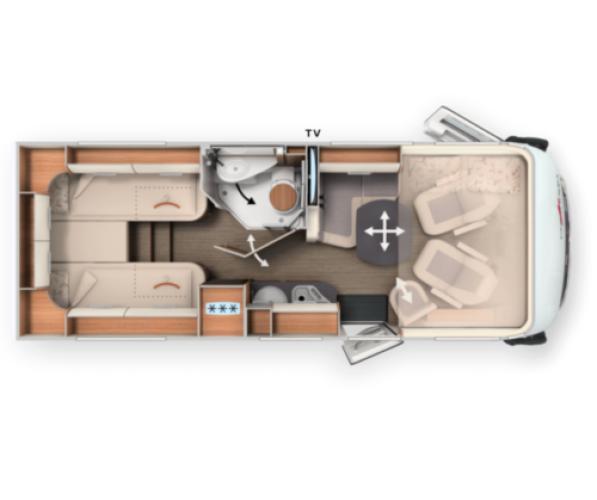 Carthago Compactline 141 LE Super Lightweight