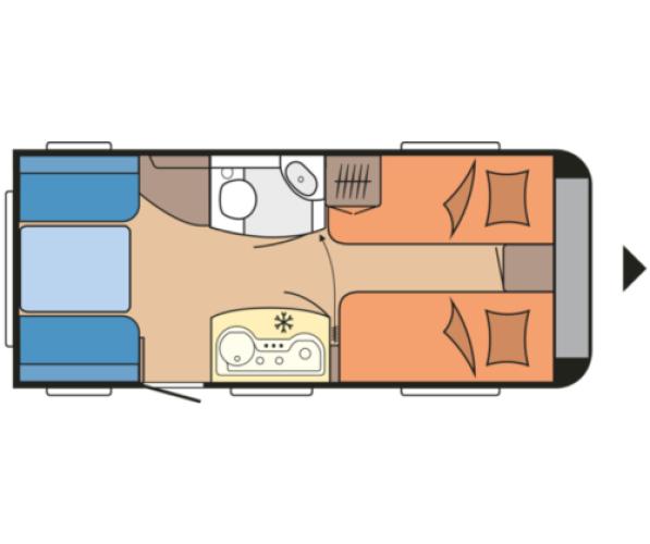 Hobby On Tour 460 DL