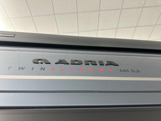 Adria Twin Supreme 640 SLB