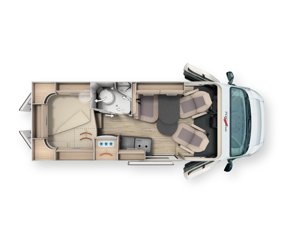 Malibu 600 DB Charming 150 PK Automaat Euro 6