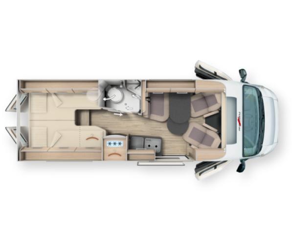 Malibu Van Comfort 640 LE Charming GT Skyview