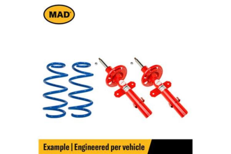 Special duty kit Veren en KONI schokdempers voor