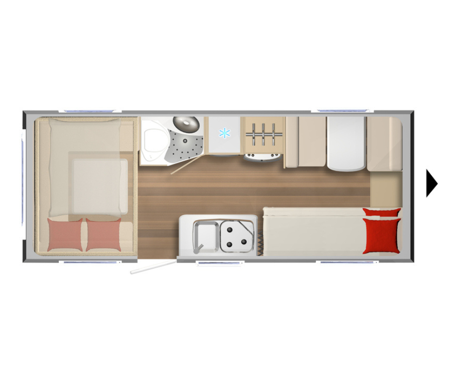 Bürstner Premio 510 TK Plus Stapelbed