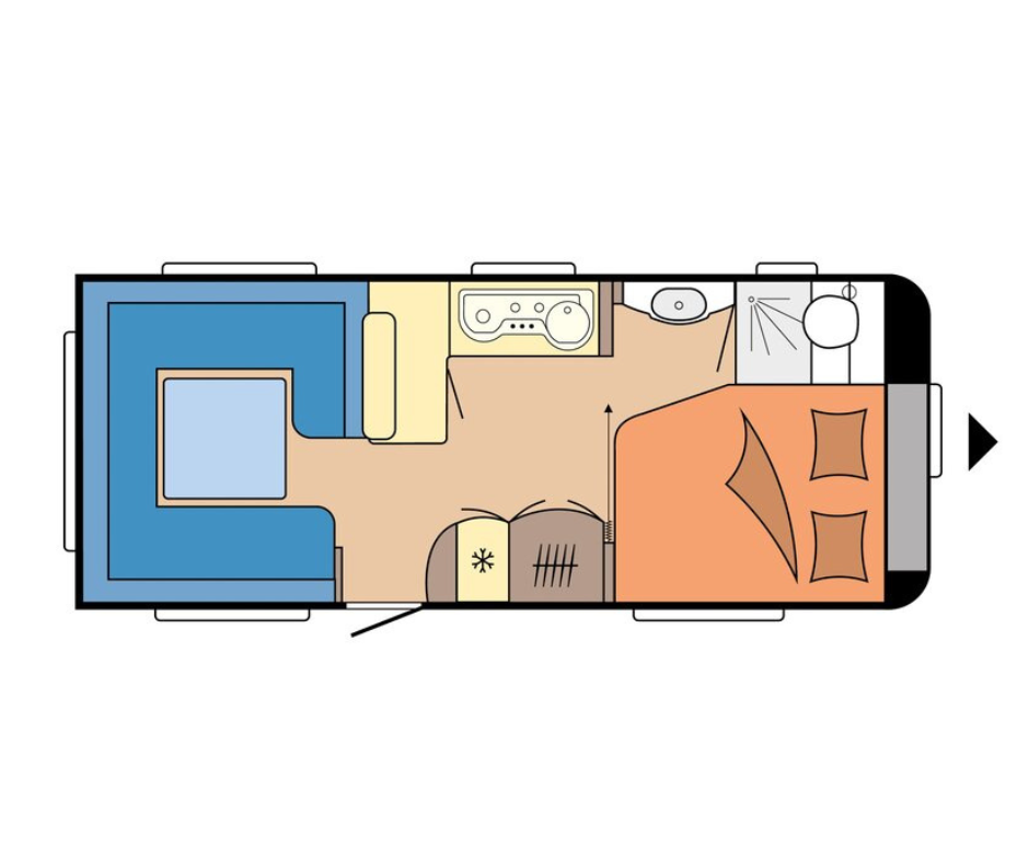 Hobby 560 CFE Excellent