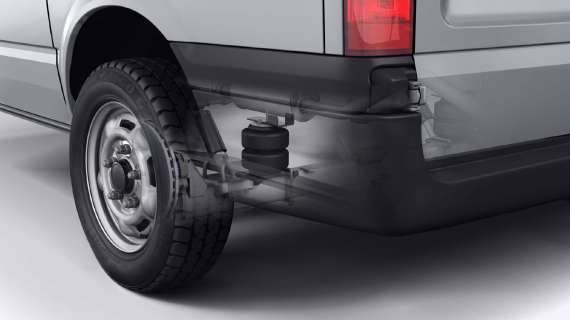 VB-Airsuspension hulpluchtvering met comfort bediening.