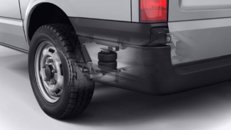 VB-Airsuspension hulpluchtvering met comfort bediening.